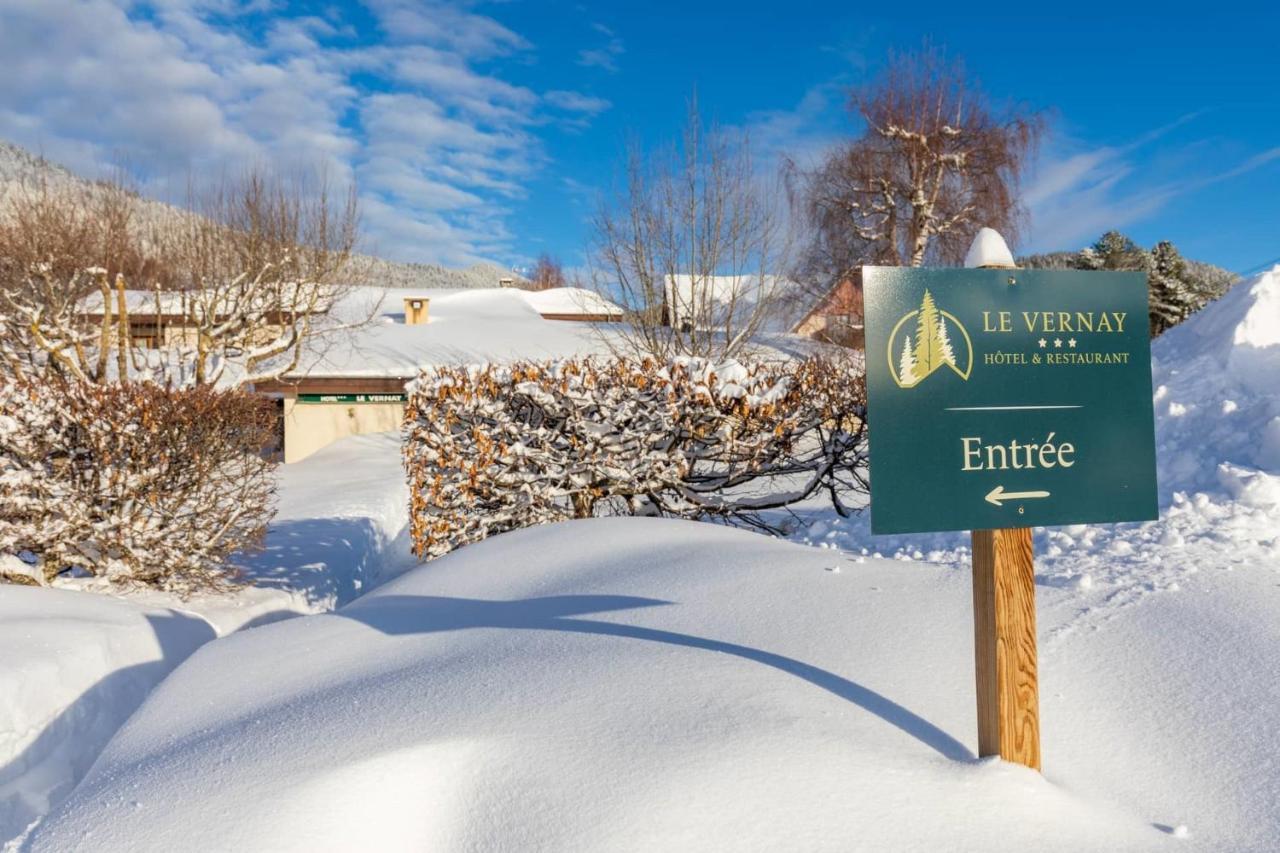 Logis Le Vernay Autrans-Meaudre-en-Vercors Exteriör bild