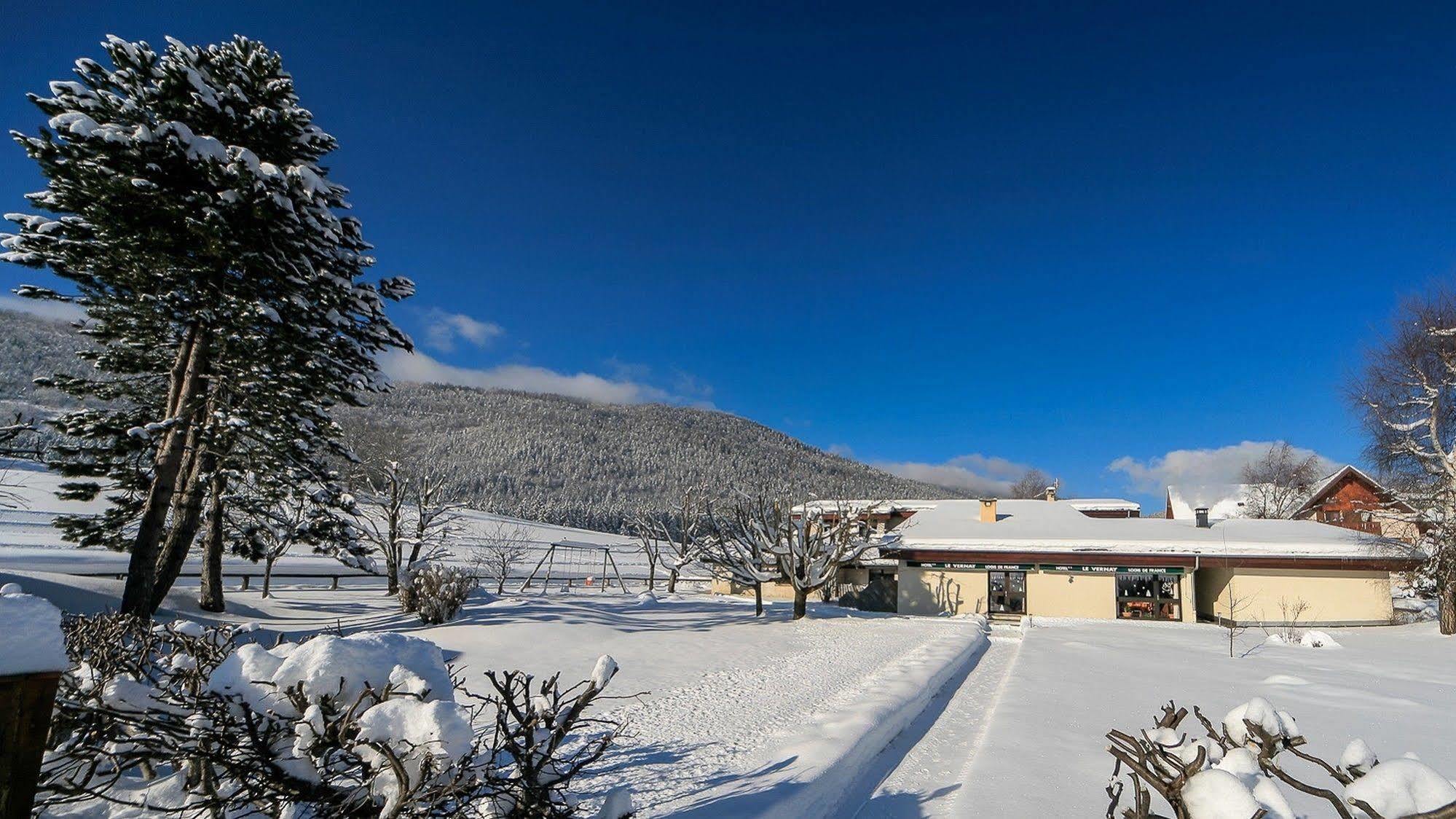 Logis Le Vernay Autrans-Meaudre-en-Vercors Exteriör bild